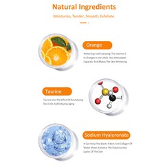 MOOYAM 100ml Orange Peeling Lotion Peeling Oil Body Lotion Gentle N7U1