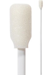 (Bag of 500 Swabs) 71-4540: 9” length swab with rectangular foam mitt by Swab-it