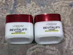 2x. L&rsquo;Oréal Paris Revitalift Anti-Wrinkle and Firming Face Moisturizer with SPF