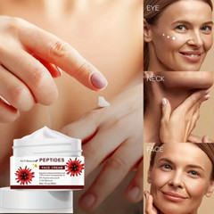 Peptide Face Cream Anti Aging Collagen Protein Fine Lines Plump Firm Skin Cream