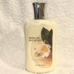 Bath & Body Works White Tea and Ginger Body Lotion 8 Oz DISCONTINUED Full