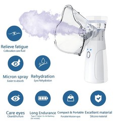 Portable Nano Handy Facial Steamer Cool Mist Humidifier Skin Hydrating Spray