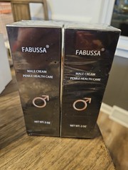 2X FABUSSA MALE CREAM PENILE HEALTH CARE 2 OZ