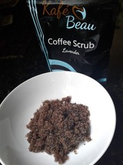 Kafebeau Kona Coffee And Sea Salt Scrub Also Available In Coconut And Lavender!