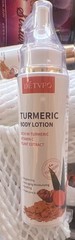DETVFO Turmeric + Vitamin C Body Lotion Moisturizer Plant Extract 270ml