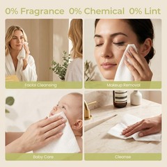 LUMIDOMA XXL Disposable Face Towel 12×12 Inches 50 Count – 2X-Large Size