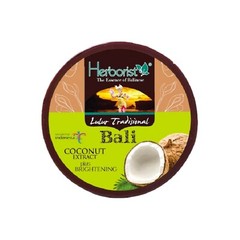 Herborist, Lulur Tradisional Bali, 100g, Coconut (Pack of 1)