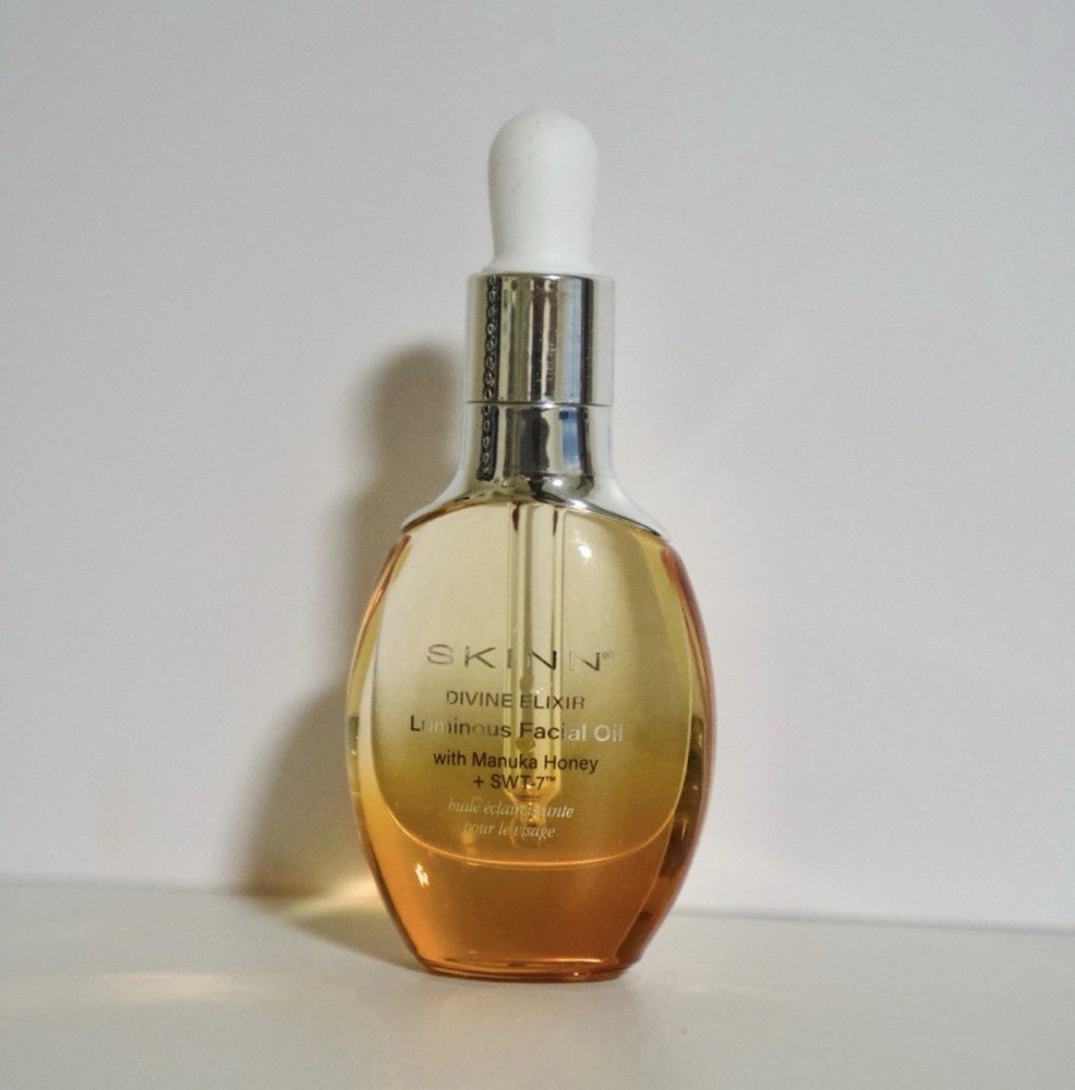 Skinn Divine Elixir Luminous Facial Oil, Manuka Honey, Hydrating