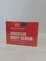 Botanic Hearth Hibiscus Exfoliating Body Scrub Factory Sealed 10 Oz.