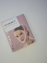 Jawline Shaper Chin Strap Face Slimming Bandage Pink New Breaths Cooling Fabric