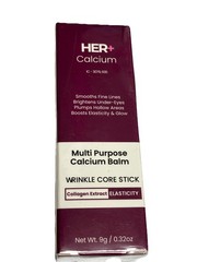 HER+ Calcium Multi-Balm Wrinkle Core Stick Collagen Extract Skin Elasticity 9g