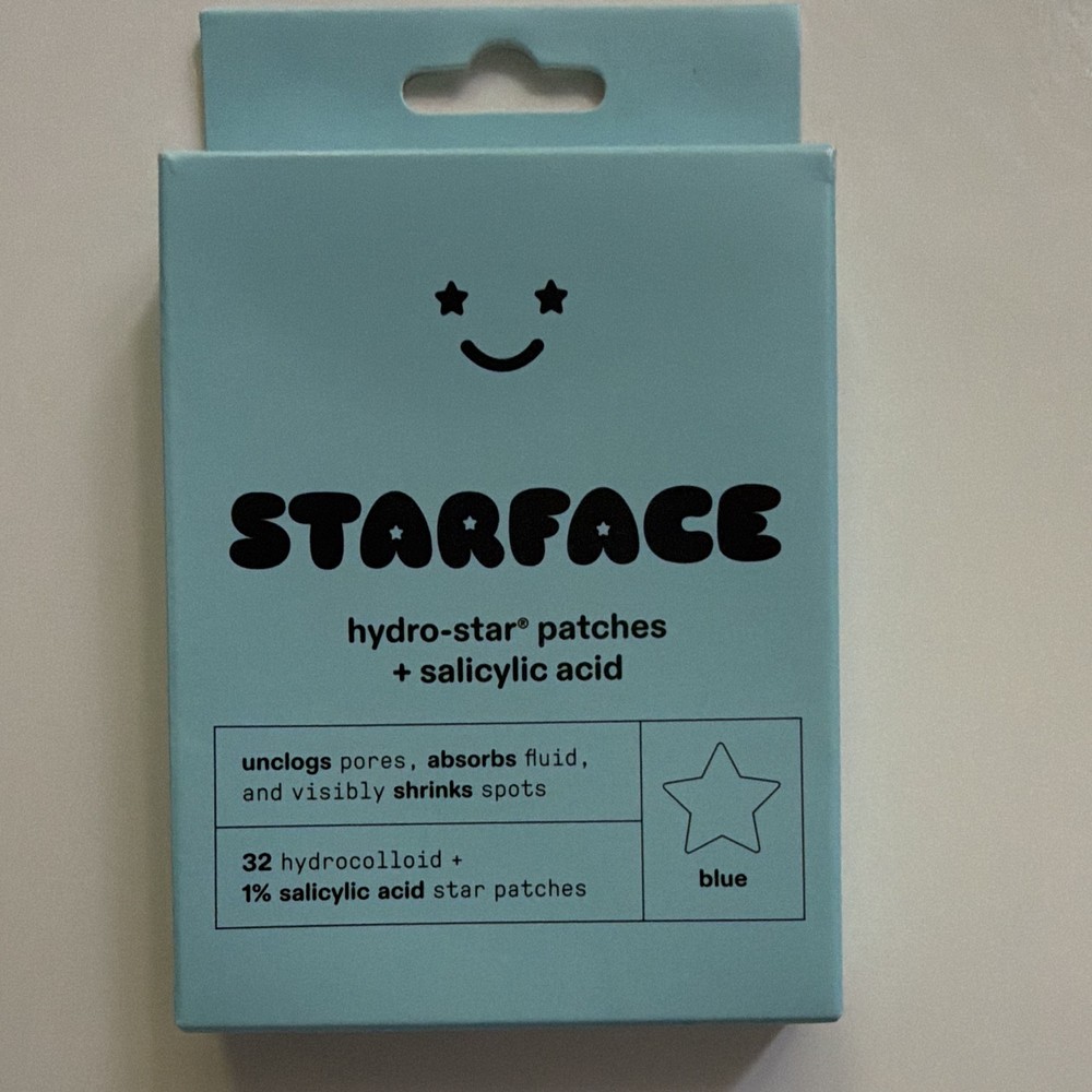 Starface Hydro-Star Hydrocolloid Face Patches w/ Salicylic Acid, 32 ct