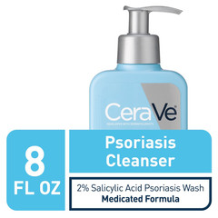 CeraVe Cleanser for Psoriasis Treatment Salicylic Lactic Acid Exfoliating 8oz