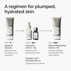 The Ordinary Authentic Volufiline 92%+Pal-Isoleucine 1%Plumping Serum 0.5oz/15ml