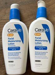 CeraVe AM Facial Moisturizing Lotion with SPF 30-2 Pack