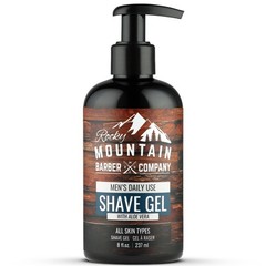Men&rsquo;s Shave Gel – Clear Shaving So You Can See Where 8 Fl Oz (Pack of 1)