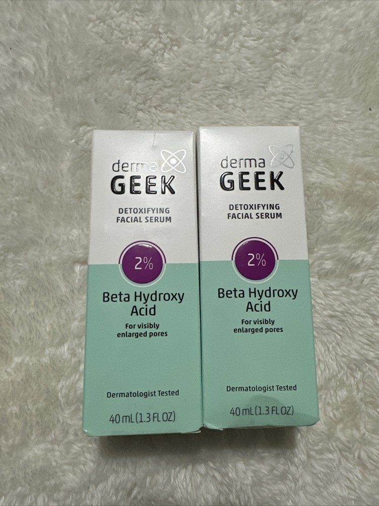 2 Derma GEEK Detoxifying Facial Serum, 1.3 fl oz