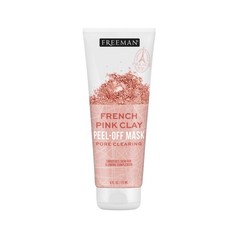 Freeman Exotic Blends Pore Clearing French Pink Clay Peel Off Facial Mask, 6 …