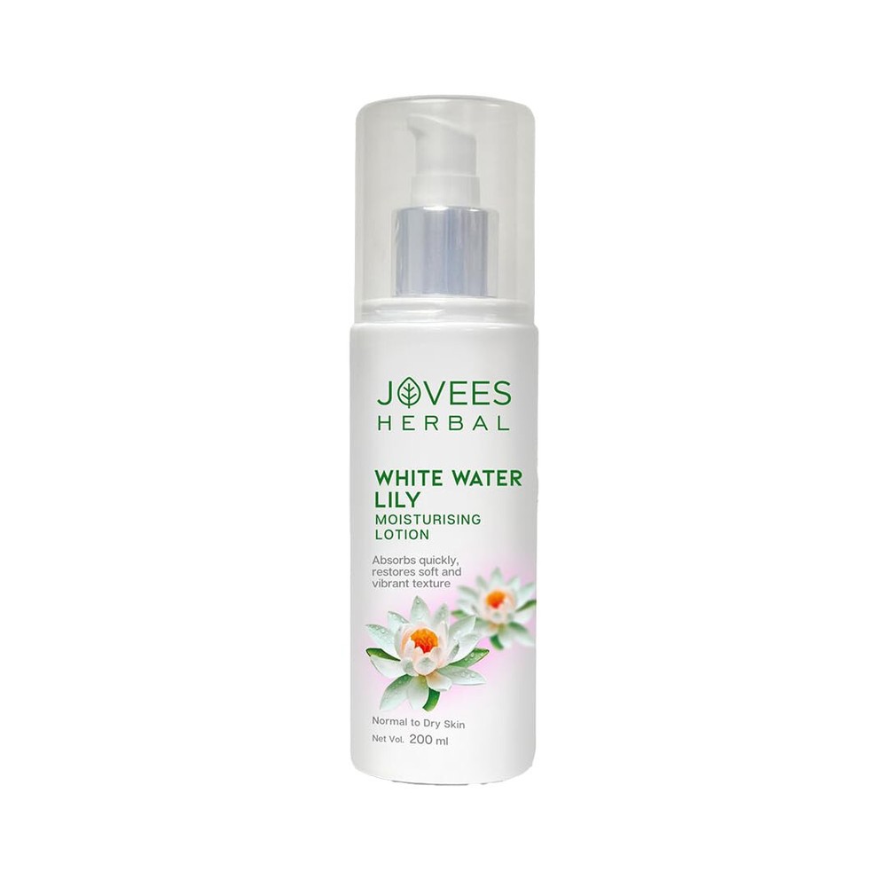 Jovees Herbal White Water Lily Moisturizing Lotion, 200ML