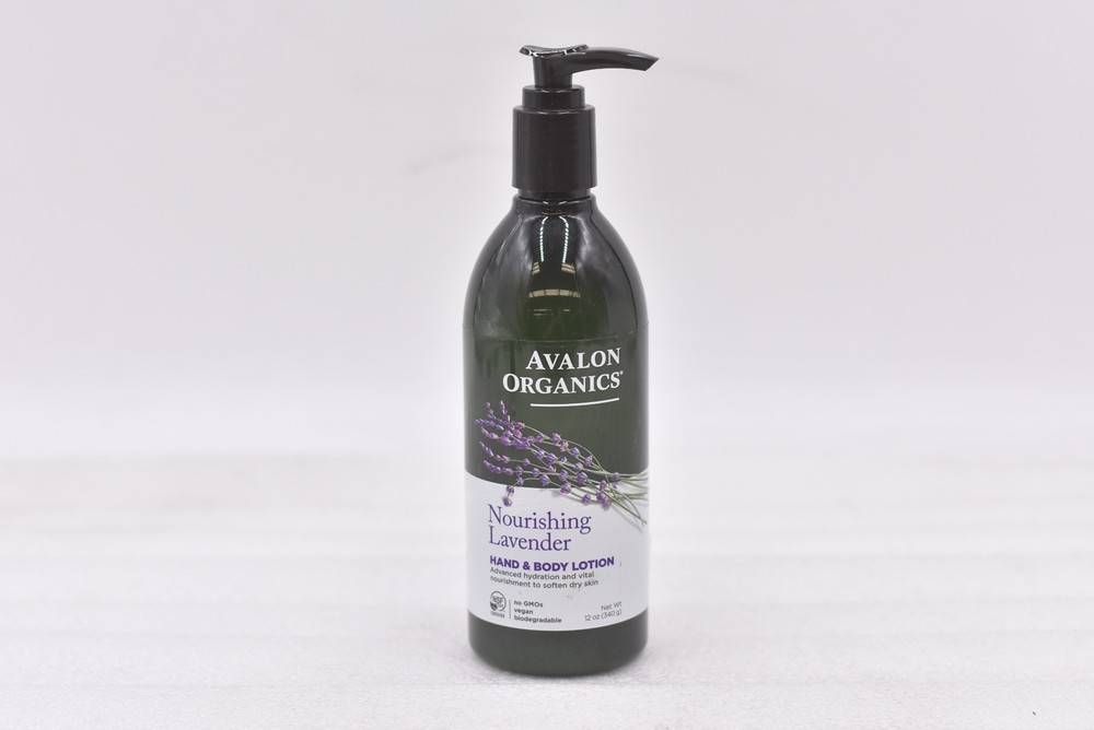 Avalon Organics Nourishing Lavender Hand & Body Lotion 12oz