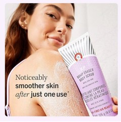 KP Bump Eraser Body Scrub – 10% AHA Exfoliator for Smooth, Soft Skin 10 Oz