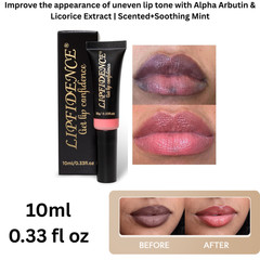 Lipfidence Lip Cream for Dark Lips For Smokers and Non-Smokers 10ml/0.33 fl oz