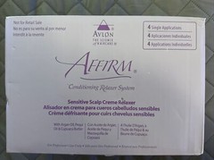Affirm Conditioning Relaxer System 4 Single Applications