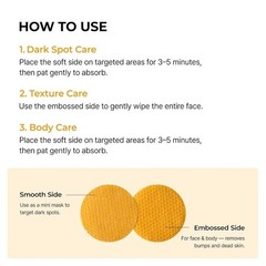 NEW Dr. Melaxin TX Kojic Acid Turmeric Toner Pads 70 Sheets K-Beauty