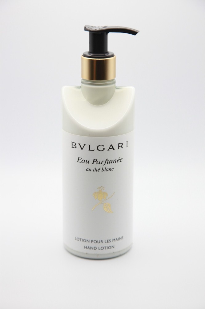 BVLGARI au thé Blanc ( White Tea) Hand Lotion – 10.1 Fl oz / 300mL Pack of 2 NEW