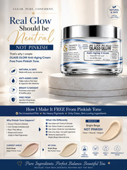 Anti-Aging Cream The Never-Switch Natural Glow-Up Natural Hyaluronic Booster