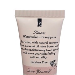 TOCCA Simone Hand Cream Watermelon Frangipani Moisturizing Travel Size 1 oz