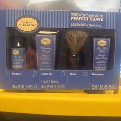The Art of Shaving Mid Size Kit Lavender. 4 Element Of A Perfect Shave