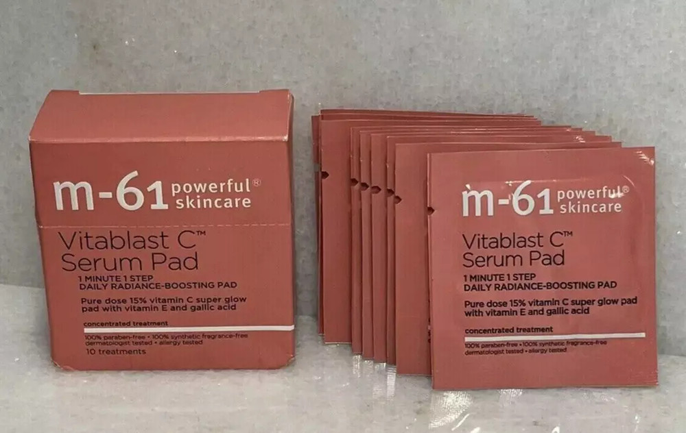 M-61 Vitablast C Serum Pad 10 Treatments