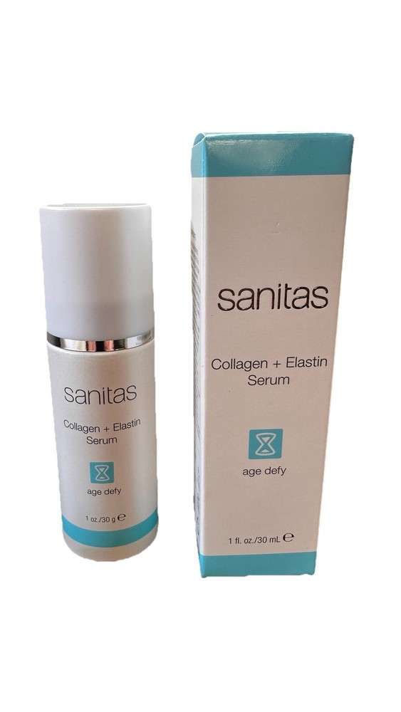 NIB Sanitas Collagen + Elastin Serum FULL SIZE 1oz. New! 💰RETAIL $120