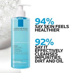 Toleriane Purifying Foaming Facial Cleanser, Oil Free Face Wash for Women & Men