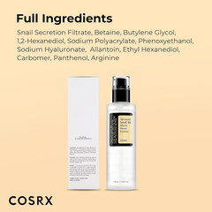 Snail Mucin 96% Repairing Serum, Hydrating Serum for Face with Snail Secretion F