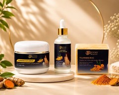 Beyoo Magic Turmeric Skin Care Set – Face Cream, Facial Serum, Soap, Vit C
