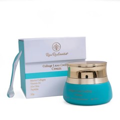 Collagen Cooling Face Cream Hydrating Peptide Anti Aging Moisturizer Soothing