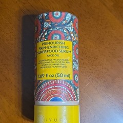 iYURA Prinourish Skin-Enriching Superfood Face Serum Oil, Ayurvedic, 1.69 fl oz