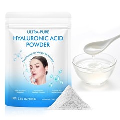 Hyaluronic Acid Serum Powder for Skin,Low and High Molecular Weight,Cosmetics Gr