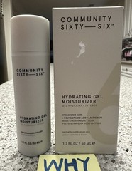 Community Sixty-Six Hydrating Gel Moisturizer 1.7oz/50mL FULL SZ SEALED BOX New