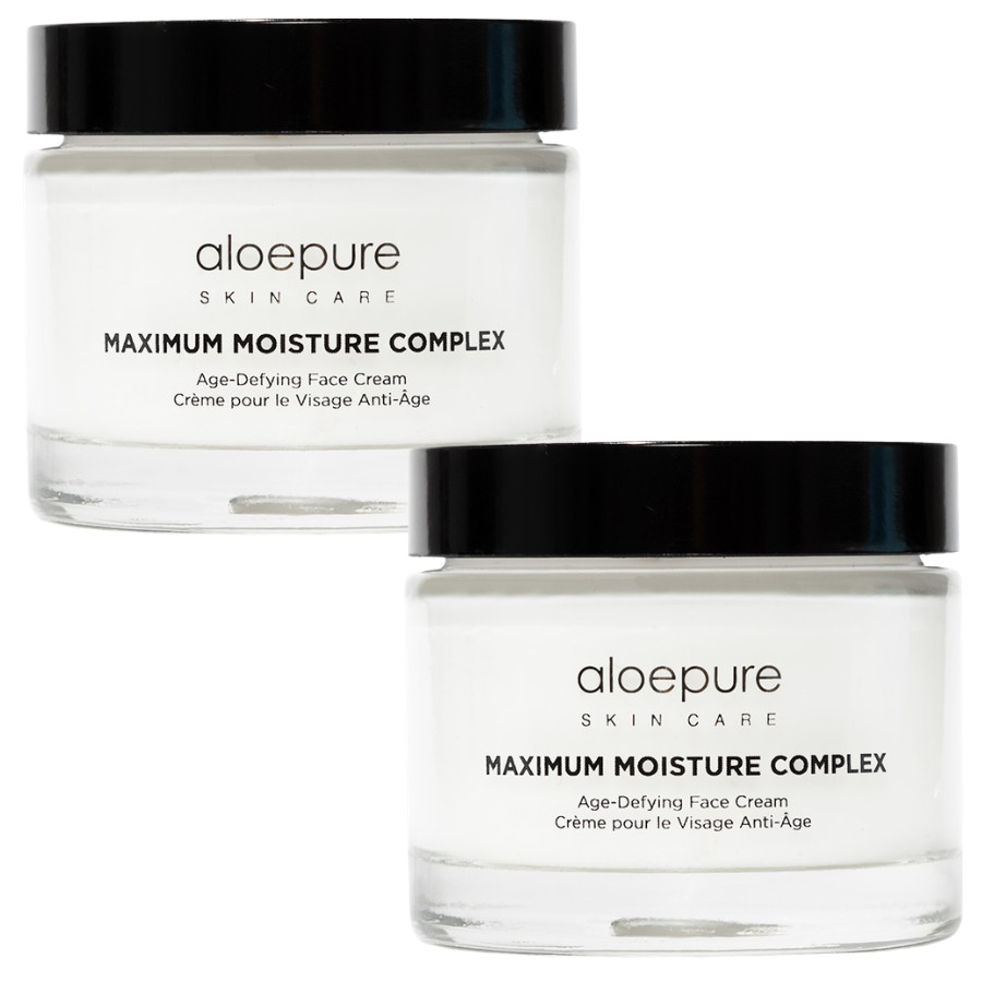 Aloette Maximum Moisture Complex 4 oz/56.7 g – New/Sealed – (Pack of 2)