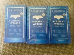 SILKDERMIS Forehead Wrinkle Patches,3 Packs Of 12 Ct Each Pack