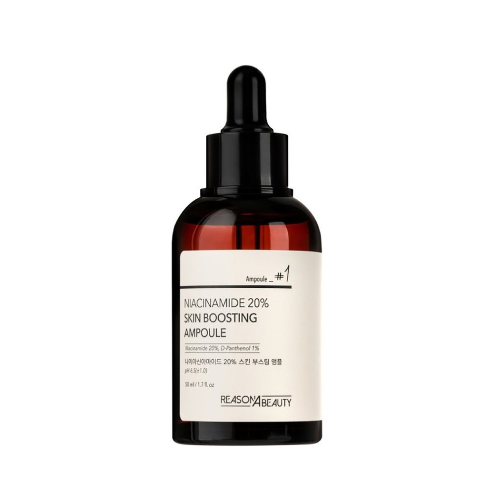 REASON BEAUTY Niacinamide 20% Skin Boosting Ampoule 1.69oz. /50ml Skin Tone Care