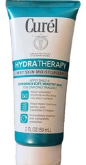 new Curel HYDRA THERAPY WET SKIN MOISTURIZER HAND CREAM Water activated travelsz