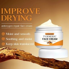 60G Turmeric Whitening Face Cream Anti Aging Moisturizing Wrinkle Removal