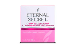 CREMA BLANQUEADORA Y DESMANCHADORA CON CELULAS MADRE ETERNAL SECRET 50 GR 1 PIEZ
