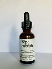 NEW PHILOSOPHY WHEN HOPE IS NOT ENOUGH FACIAL FIRMING SERUM 1 OZ *BOTTLE BLEMISH