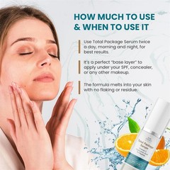 3- Sun Coast Sciences TOTAL PACKAGE essence 1oz Vitamin C Hyaluronic Acid