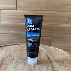 Duke Cannon Supply Co. Mens Standard Issue Face Lotion Fragrance Free 3.75 Fl oz